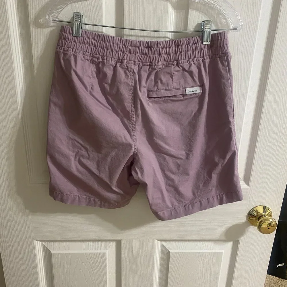 Calvin Klein Drawstring Pull-On Shorts - Picture 2 of 6